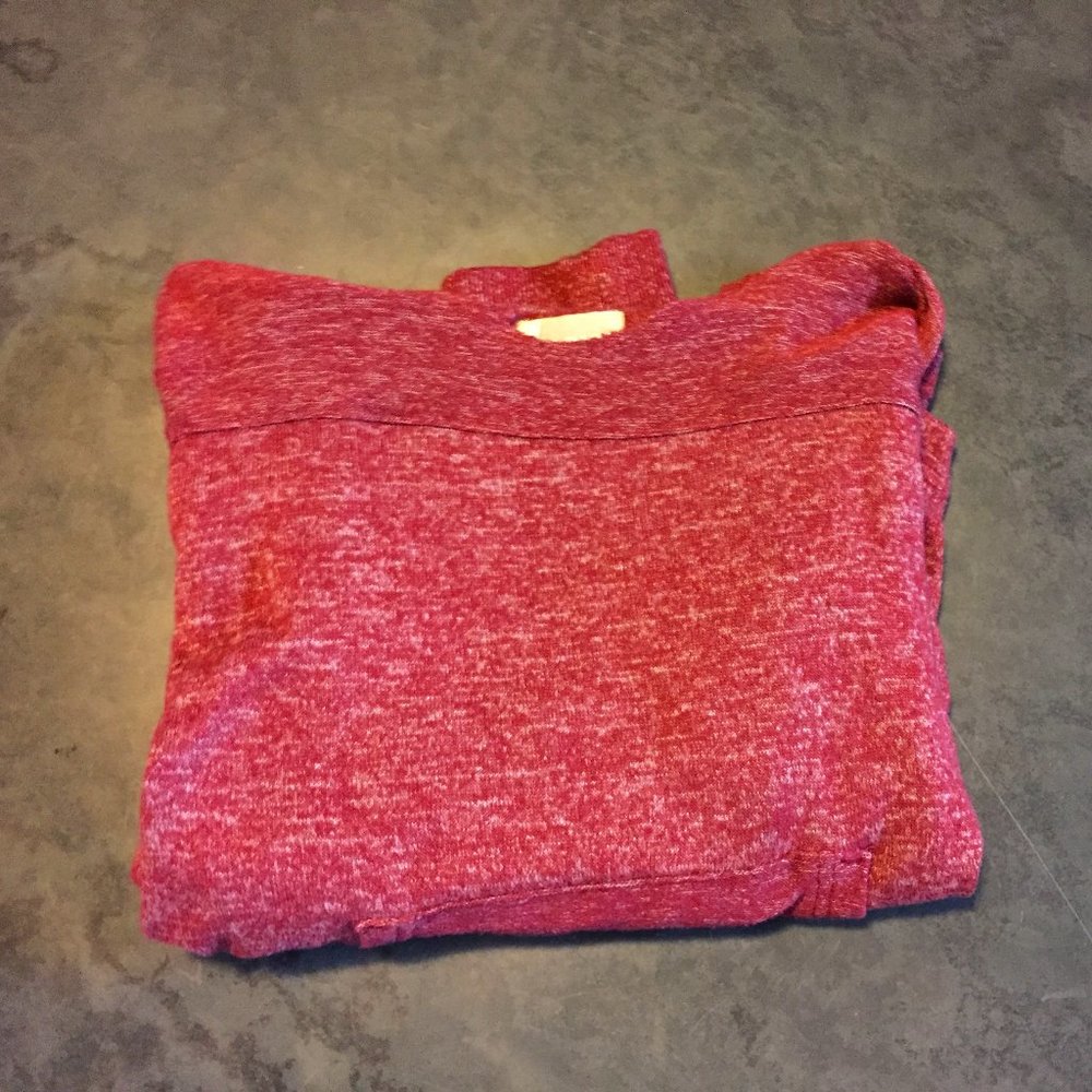Girls red cute roxy hoodie